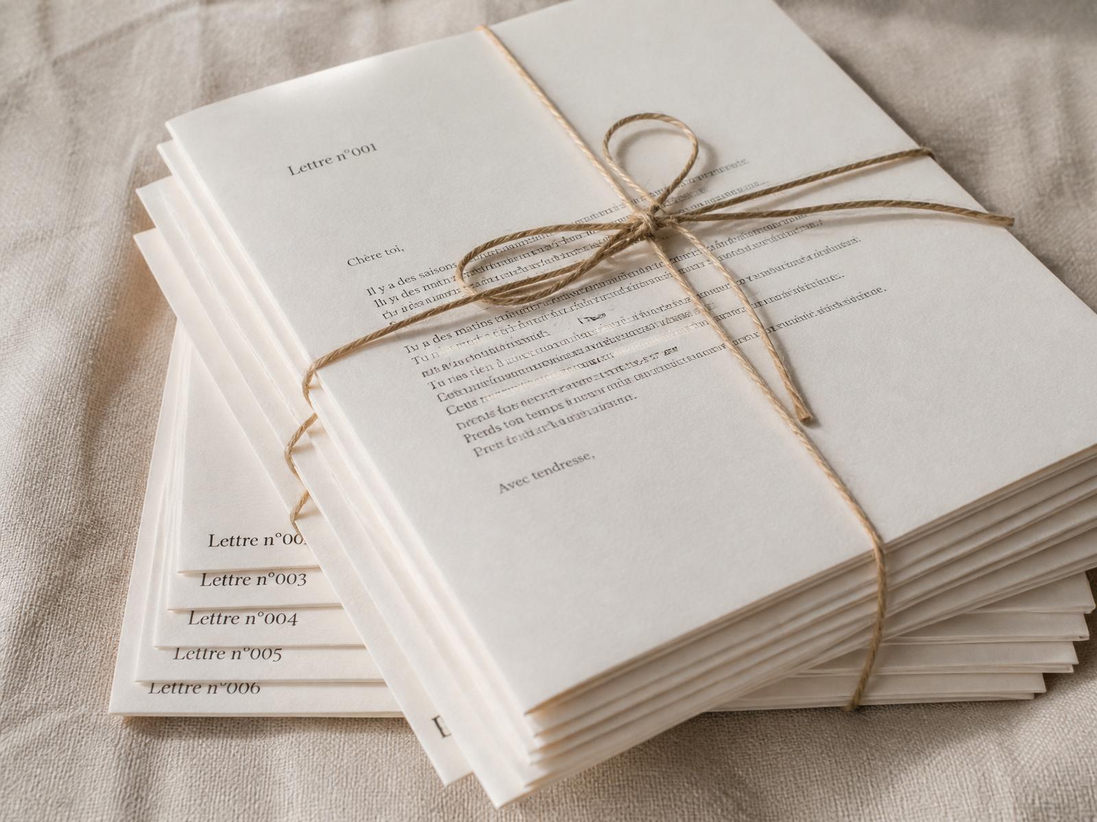 Plusieurs numéros de Contre-Temps, pages et enveloppes réunis